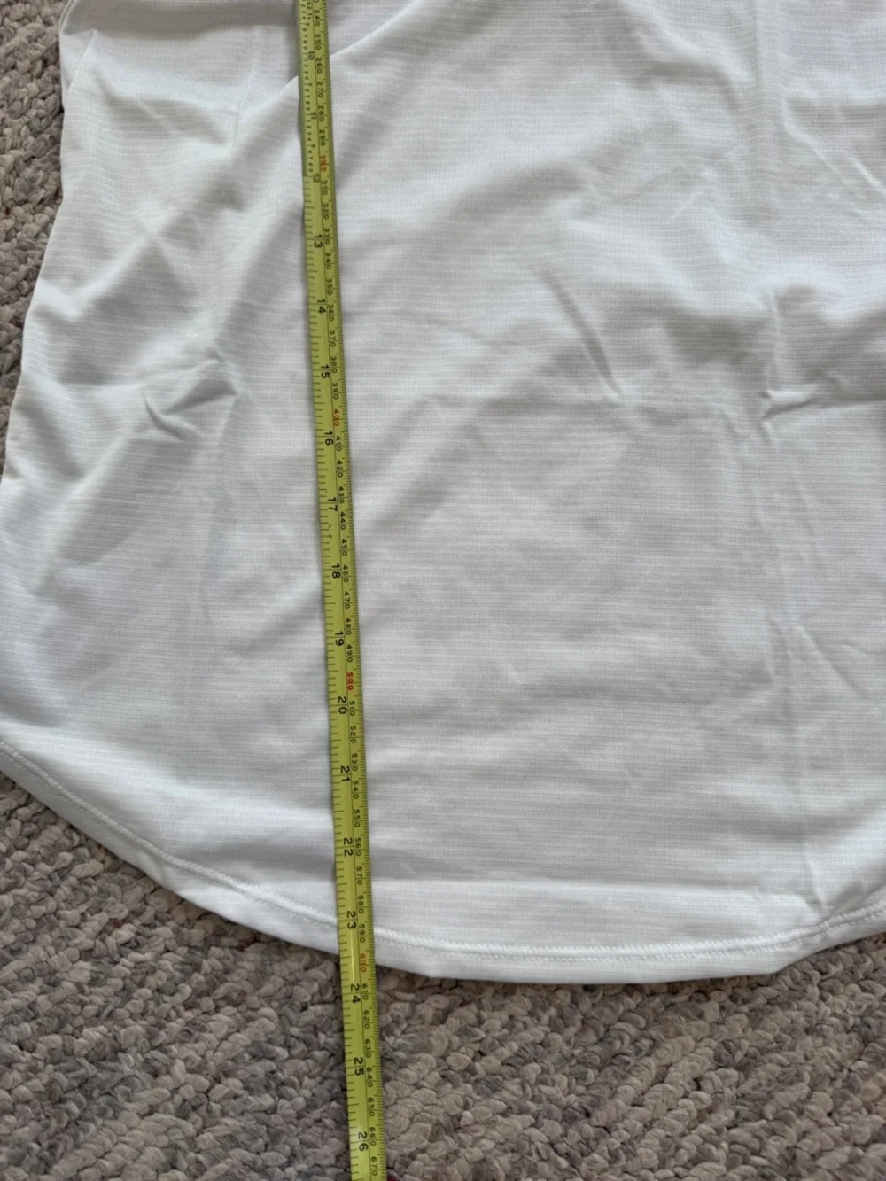 Under Armour White Racerback Tank Top Small Athleisure Gym Workout Active - Picture 9 of 10